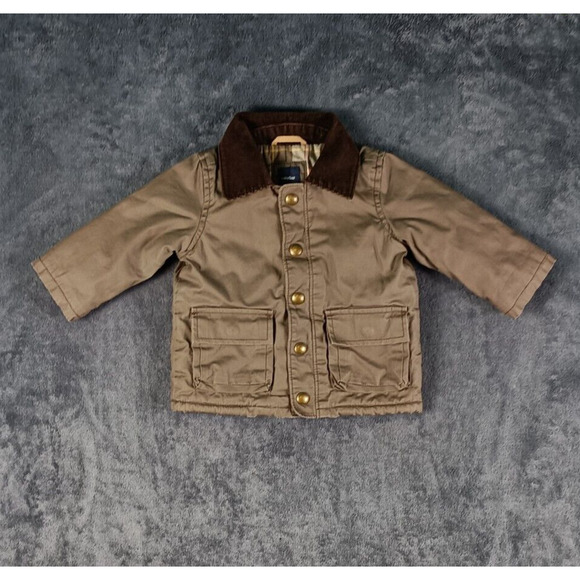 GAP Other - Baby Gap Sherpa Lined Jacket 6-9 Months